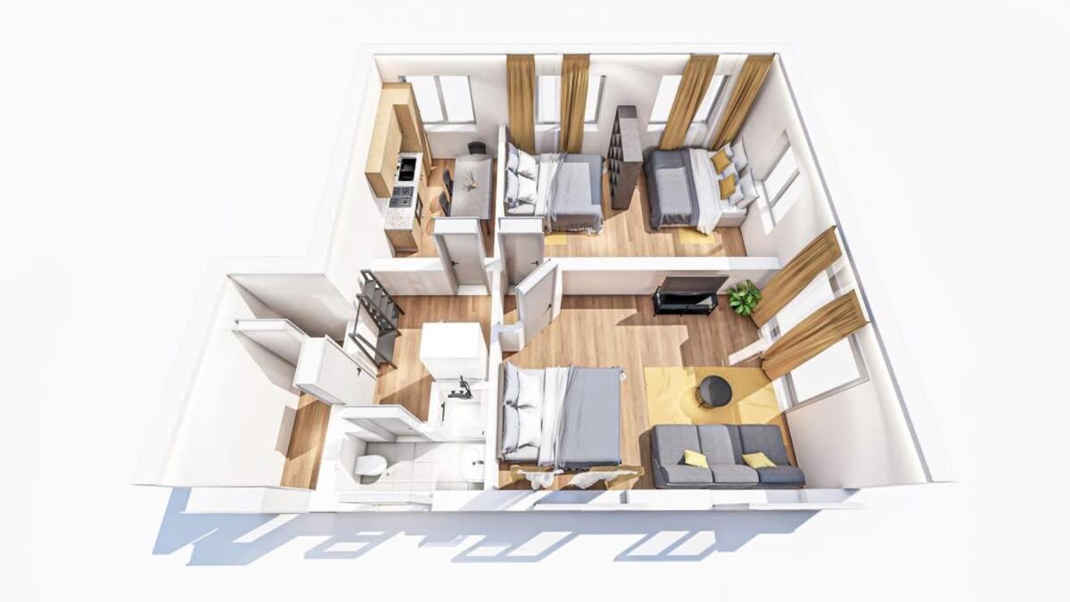 Beautiful 2 Bedroom Apartment Incl Parking Amburgo Esterno foto